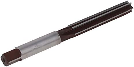 Utoolmart Hand Reamer 10mm Alloy Tool Steel H8 6 Straight Flutes 9Crsi Hand Milling Cutter Tool 1pcs