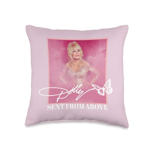 Dolly Parton Sent from Above Throw Pillow