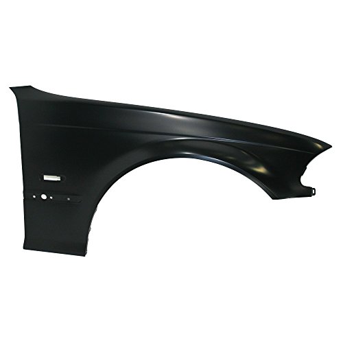 Titanium Plus Autoparts 1999-2001 Compatible With BMW 330i 325i 328i 330xi 323i 325xi Front Right Passenger Side Fender BM1241122