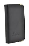 Antonio Miró AMWNIP – Housse en forme de portefeuille, taille iPhone, couleur Noire
