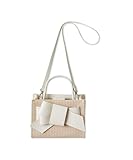 [フレイ アイディー] 【ルエル】ミックスリボンミドルバッグ FWGB252340 レディース WHT Free Size