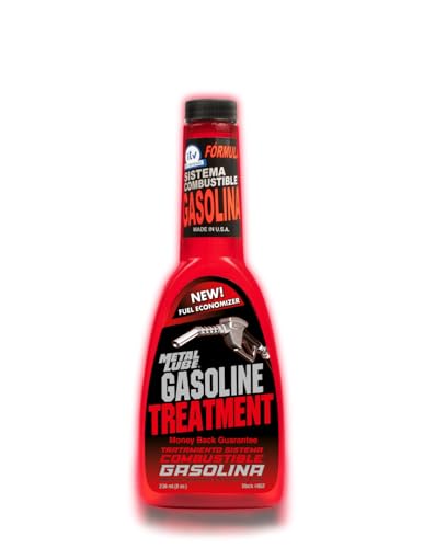 Metal Lube Tratamiento Sistema Gasolina – Aditivo Antifricción para Motores, Limpieza Inyectores, Reduce Consumo y Emisiones, Mejora Rendimiento y Arranque – Envase 236 ml