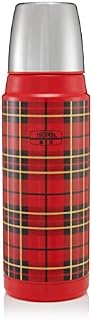 H2000 Red Tartan 470ml Thermos Flask