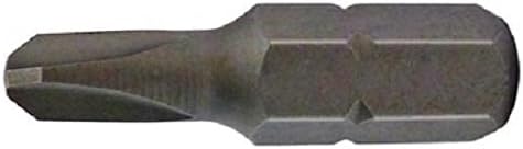 Alfa Tools HSB15989A #6 x 1" x 1/4" Tamperproof Tri-Wing Bit (25 Pack)