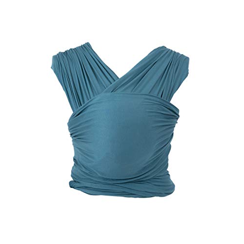 Ergobaby Babydraagdoek voor pasgeborenen vanaf de geboorte tot 11 kg, Aura Wrap Amalfi baby draagdoek elastisch, sling wikkeldoek