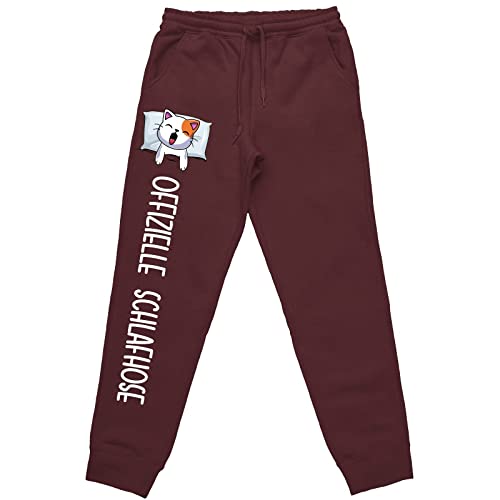 tshirtladen Offizielle Schlafhose Jogginghose lustiges Design, Farbe:...