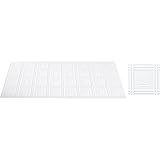 Global Specialty Products 204 Tin Style Panel for Glue Up Application, 2 by 4-Feet, White