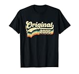 17. Geburtstag Geschenk Original Junge Mädchen Jahrgang 2005 T-Shirt