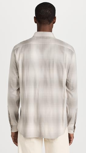 Vince Men's Forest Shadow Plaid Shirt3