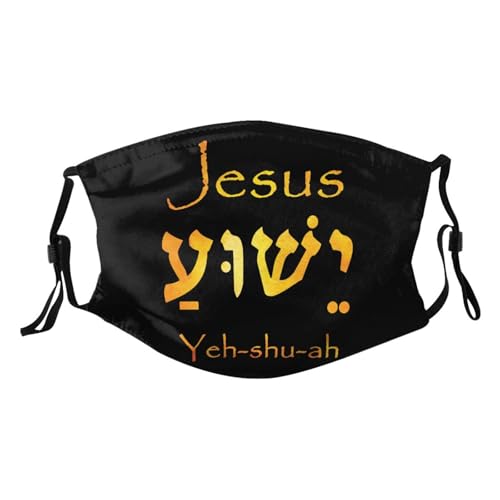Jesus Christian Adult Dust Mask Adjustable Dust Face with 2 Filter89