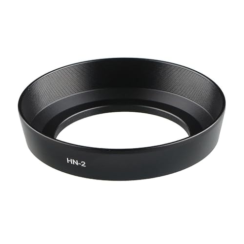 Parasol de metal con rosca para lentes Nikon AF 28 mm, 24-70 mm y 35-70 mm, compatible con HN-2, modelo LHS-MHN2 de Keabroir miniatura 1