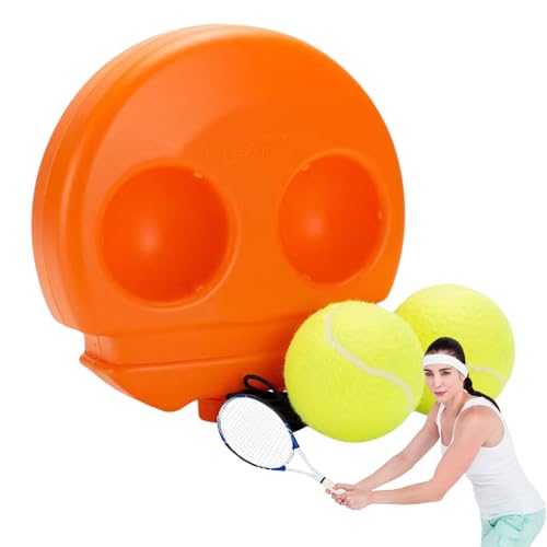 Generisch Dispositivo de entrenamiento de tenis para practicar autotenis, fieltro de lana con buen salto en tenis, superficie antideslizante | pelota de rebote con buenas propiedades de salto como
