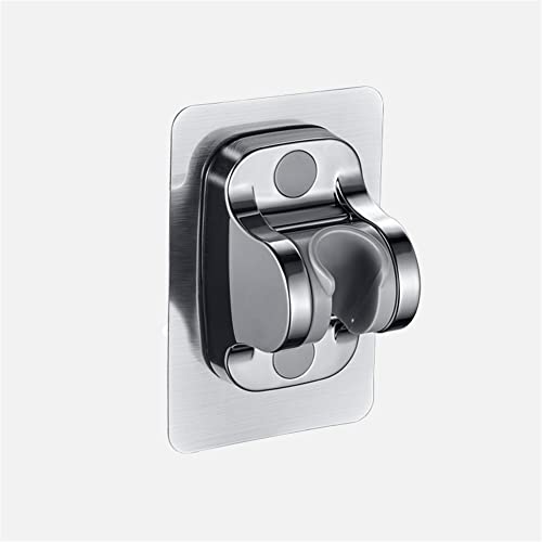 Soportes de alcachofa de ducha, soporte de cabezal de ducha ajustable de 20 a 25 mm, soporte de pared, sin perforación, gran angular ajustable para adaptarse a cualquier cuarto de baño.