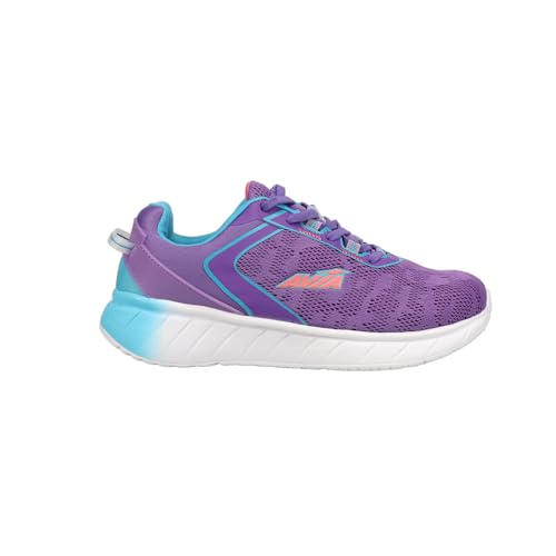 Avia Kids Girls Avi-Monsoon Slip On Running Sneakers Shoes - Purple - Size 4.5 M