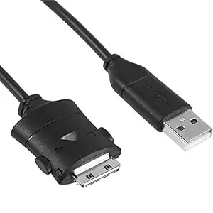 SUC-C2 USB Charging Cable Data Transfer Cord Replacement for Samsung Digital Camera NV3 NV5 NV7 I5 I6 I7 I70 NV20 L70 L73 L74 L730 L830 L83T U-CA5 NV8 NV10 NV11 NV15 I85 (1.5m/Black)