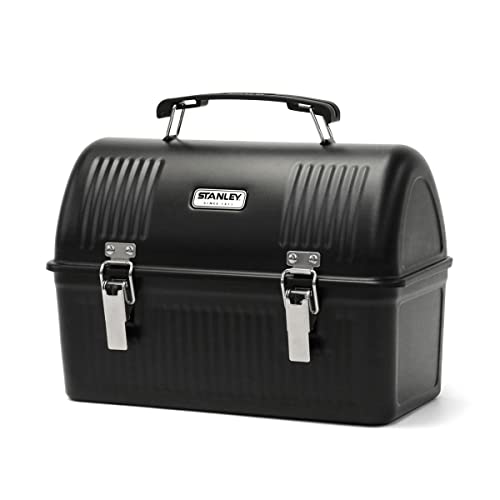 Stanley 10-01625-028 Classic Lunch Box, Matte Black, 10 Quart / 9.5L