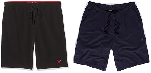 Short de bain homme JP 1880 noir 3XL short jogging bleu marine