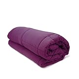 Yogibo CozyBo All-Season Blanket, Lightweight, Soft, Cozy, Sensory Blanket Filled with Special FiBeads, Purple