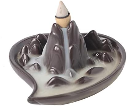 ZHSHA Ceramic Incense Backflow Furnace Backflow Incense Furnace Home Accessories Ornaments Gifts