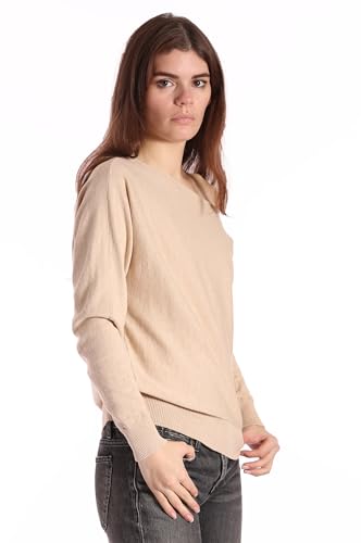Image of Minnie Rose Womens Long Sleeve Off the Shoulder Cashmere Pull On Sweater