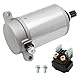 Mabutingti Anlasser Startermotor und Relais für Yama-ha Big Bear 400 2000-2012 Wolverine 350 1995-2005 Big Bear 350 1997-1999 Starterrelais Anlasserrelais