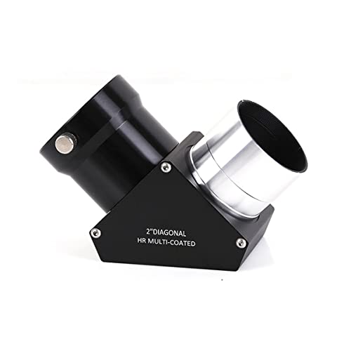 Espejo diagonal de 90 grados para explorar el cielo nocturno con telescopio
