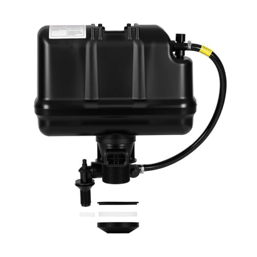 F42 504 Pressure Assist Tank Assembly with Cartridge for Toilets Replacement Tank 1.1GPF 1.0GPF for Two-Piece Toilet