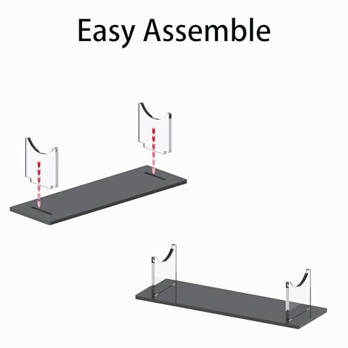 Support de sabre laser en acrylique transparent pour exposition - 7