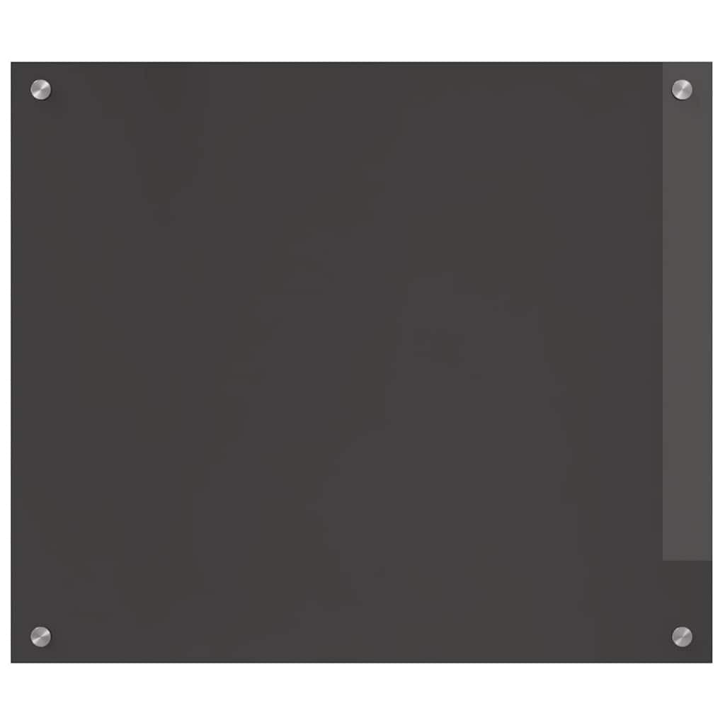 Generisch Küchenrückwand 2 pcs Dunkelgrau 70 x 60 cm Gehärtetes Glas,Heim & Garten,Küche & Esszimmer,Küchenhelfer & -utensilien-3415460
