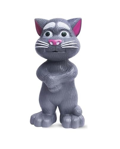 Image of Fully Talking Tom for Kids Funny Interactive Toys for Boys and Girls Sings Music and Poems and Repeat After You Best Birthday Gift for Children