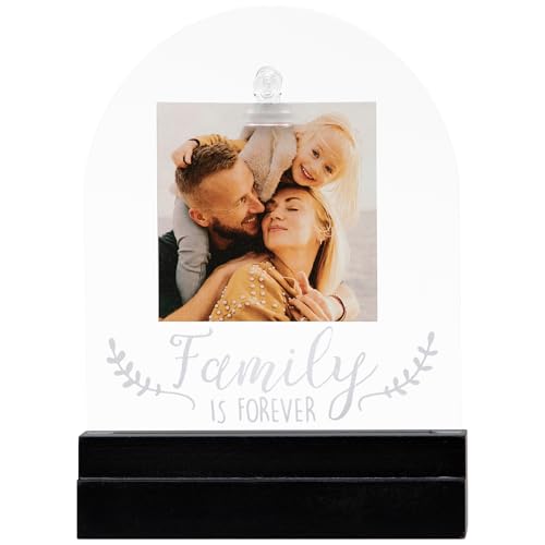 Northlight LED Lighted Family is Forever Picture Frame with Clip - 4