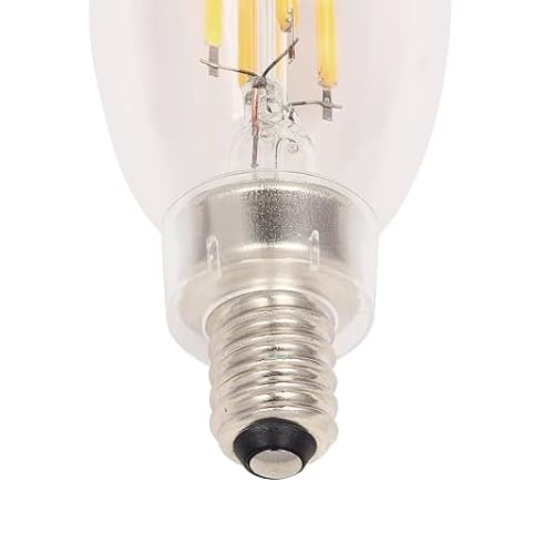Westinghouse Lighting Clear 3517120 40-Watt Equivalent B11 Dimmable Filament Led Light Bulb With Candelabra Base (6 Pack) #TOP3