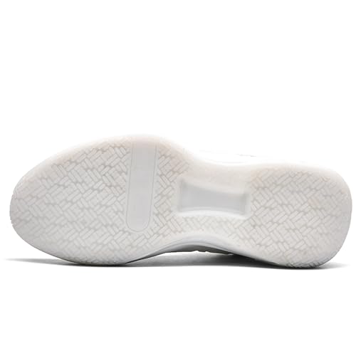 Image of Men's High-Top Basketball Shoes Anti-Slip and Wear-Resistant Soles Running Shoes Graffiti Design Fashionable Sports Shoes