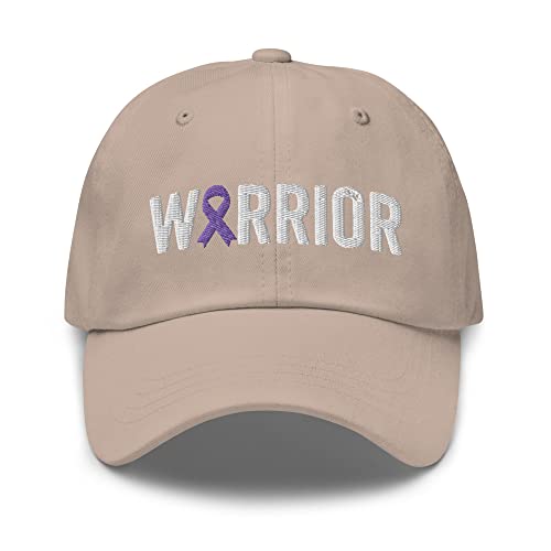 Lupus Warrior Hat with Purple Ribbon Color | Lupus Awareness Baseball Cap