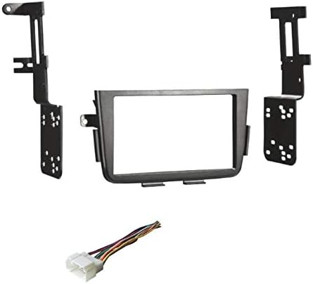 Premium Car Stereo Dash Install Kit and Wire Harness for Installing an Aftermarket Double Din Radio Compatible with: Made for 2001 2002 2003 2004 2005 2006 Acura MDX