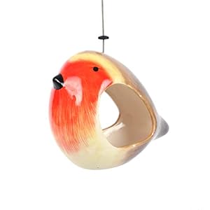 Wildlife World Ceramic Robin Feeder
