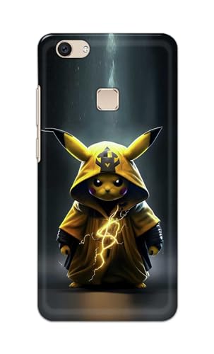 Image of PRINTFIDAA Printed Hard Back Cover Case for Vivo V7+ | Vivo V7 Plus | Vivo Z10 Back Cover (Cartoon Cat) -112
