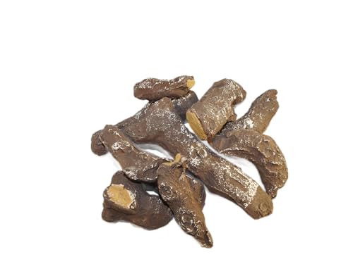 The Stove Wizard Ceramic Gas Fire Log Set, 10 Piece Delamere Brown Effect, Compatible with Gas Electric LPG and Bio Ethanol Fires