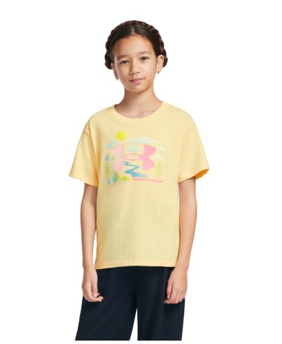 Image of Under Armour Girls' Short Sleeve Performance Graphic Tee, Outdoor Collection