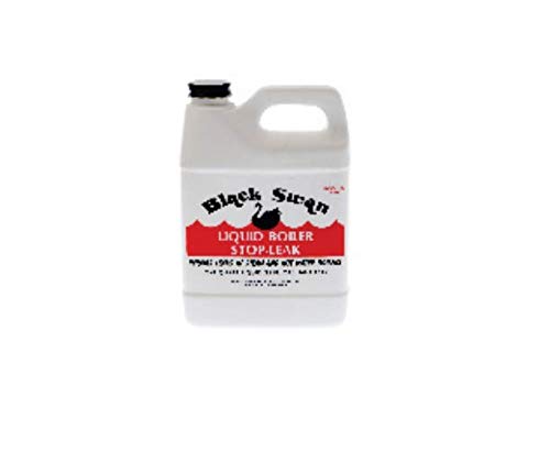 FixtureDisplays® Liquid Boiler Stop-Leak 1 qt. Each 06000-BLACKSWAN-1PK-NF