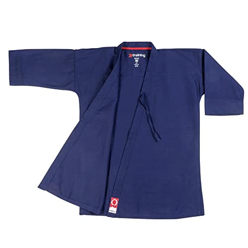 Fuji Mae Veste Grain de Riz, Keikogi Kendo Bleu 180