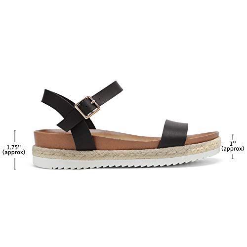 Image of DREAM PAIRS Espadrille Casual Platform Sandals