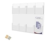 Marketing Holders Hanging Brochure Holder for 4