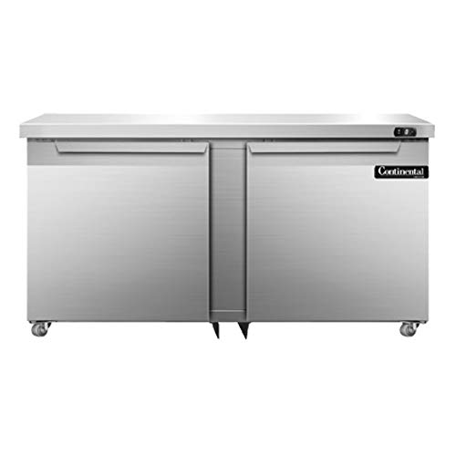 Continental Refrigerator SWF60-U Two Section Undercounter Freezer 60