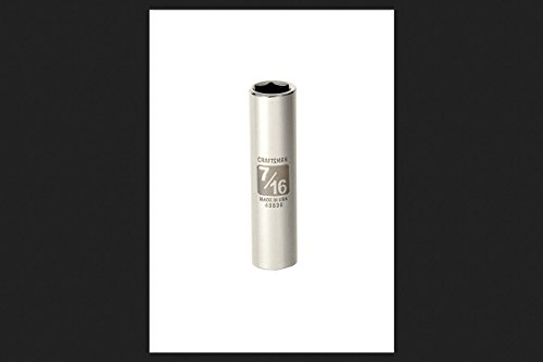 Sears Brand Management Corp Cm Sckt 3/8Dr7/16" 6Ptdp, Sears Brand Management Corp