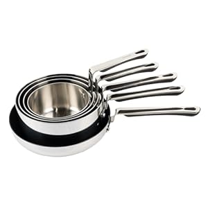 Commichef CMCTRI-5 Edelstahl Pfannenset 5-teilig