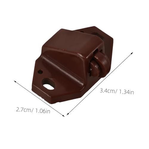 Federriegel für Schranktüren, je 20 Stück, leichtgängiges Schließen und Öffnen, einfache Installation, Kugelschnäpper für Schränke und Möbel, 3 Sets