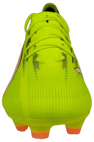 Puma Unisex Ultra 6 Match Fg/Ag Fußballschuh, Yellow Alert Puma Black Glowing Red Lime Squeeze, 43 EU – Ansicht 6