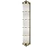 Hudson Valley Lighting 3833-AGB Albany - Four Light Wall Sconce, Aged Brass Finish with White Glass