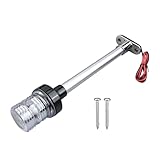 Homeponnew Luz LED de anclaje para barcos, luz de popa de navegación...